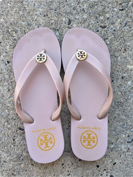 Tory Burch Shoes - Tory Burch Blush Pink Flip Flops size 7